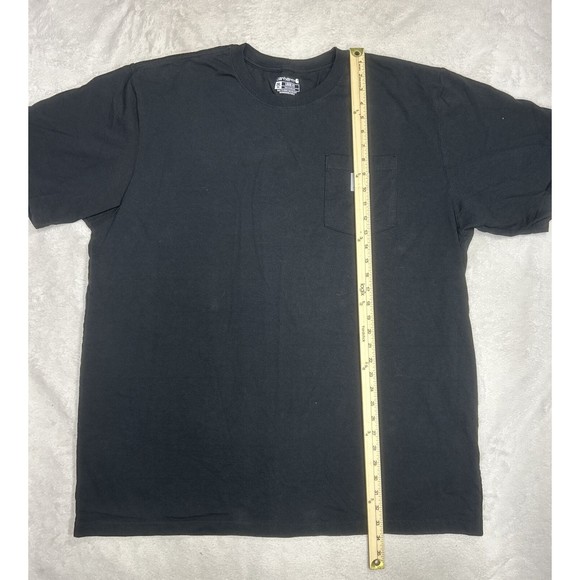 Carhartt T-Shirt Loose Fit Heavy Weight Short Sleeve Pocket Tee K87 Size 2XL - Picture 6 of 7